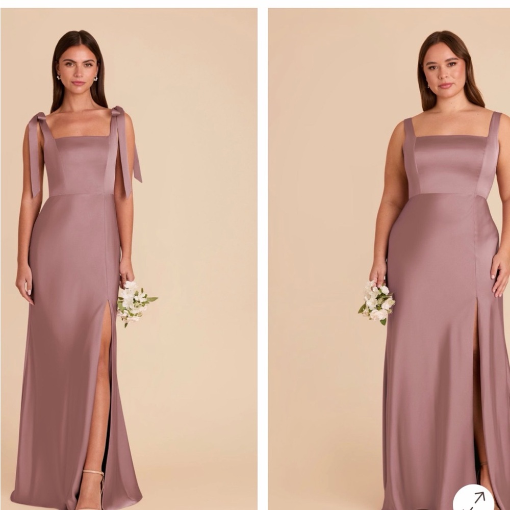 Birdy Grey Mauve Maxi Dress with Slit